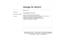 Tablet Screenshot of georgeslavich.com